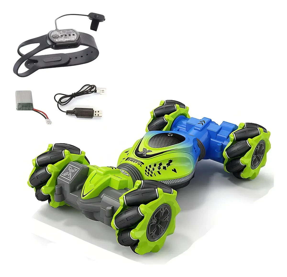 Spacezat Auto Loco 4x4 Trucos Pro con Control 2.4G