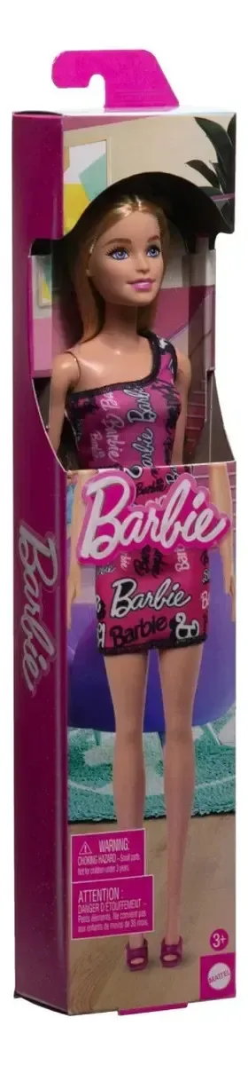 Barbie Moda Vestido Sorpresa T7439