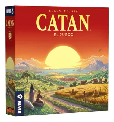 Catan de Devir en español, juego base