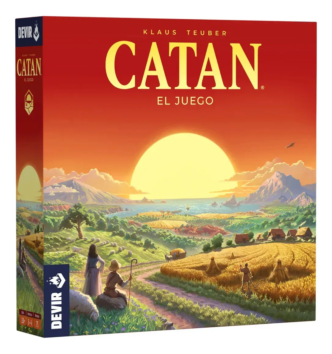 Catan de Devir en español, juego base