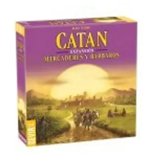 Catan Mercaderes y Bárbaros, expansión de Devir en español
