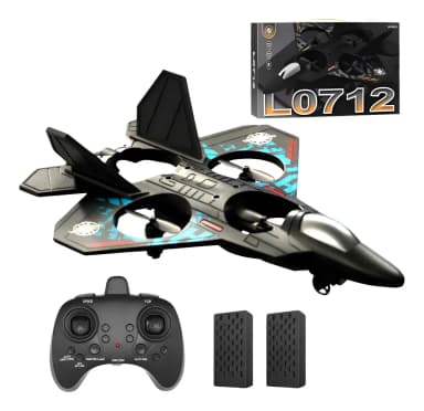 Avión planeador drone de control remoto con luces 0712