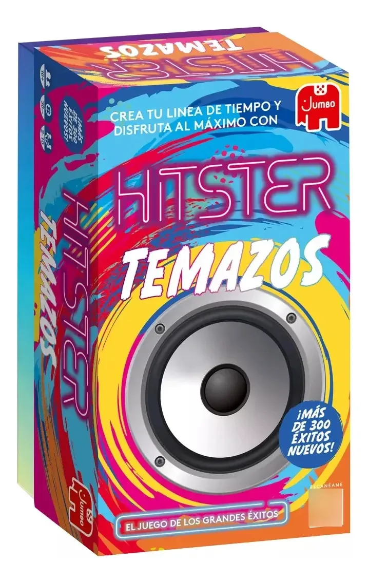 Hitster Temazos Edición Trivia Musical Jumbo 19956