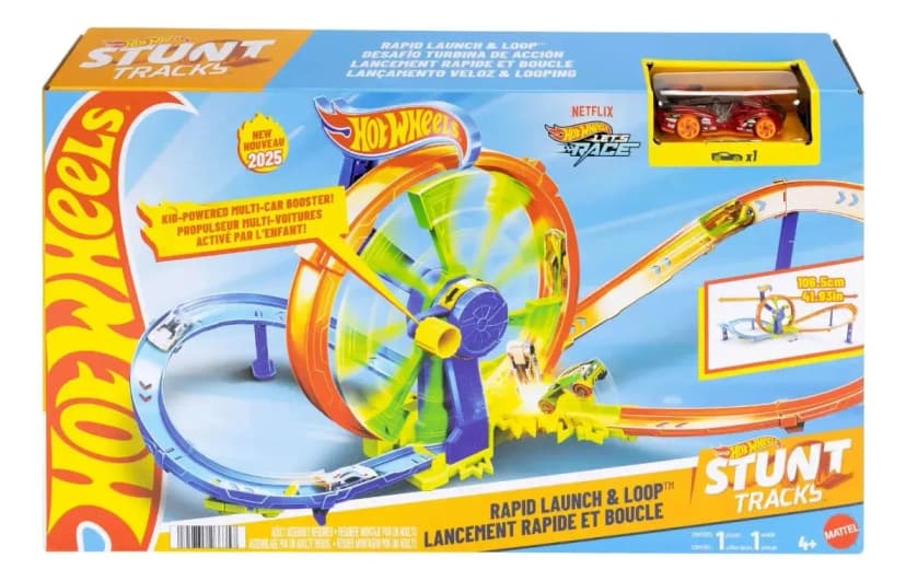 Hot Wheels Action Desafío Turbina de Acción JBX65