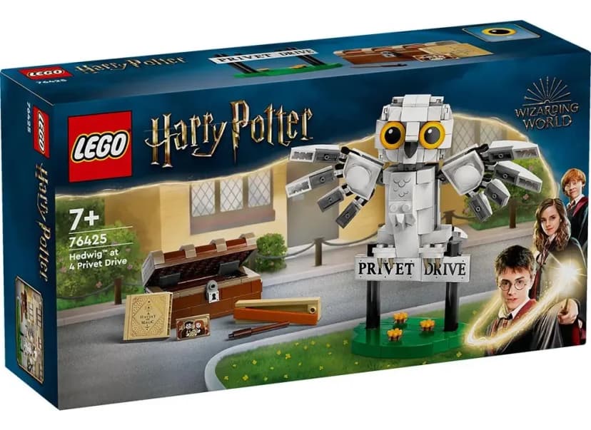 Lego Harry Potter Hedwig en el Número 4 de Privet Drive 76425