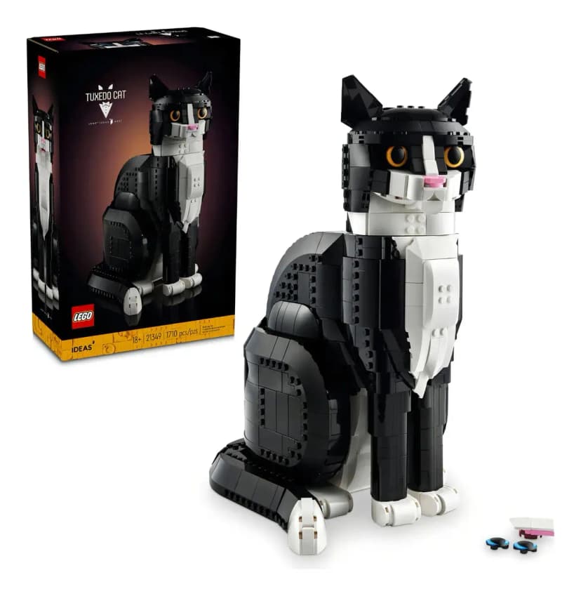 Lego Ideas Gato Bicolor 21349