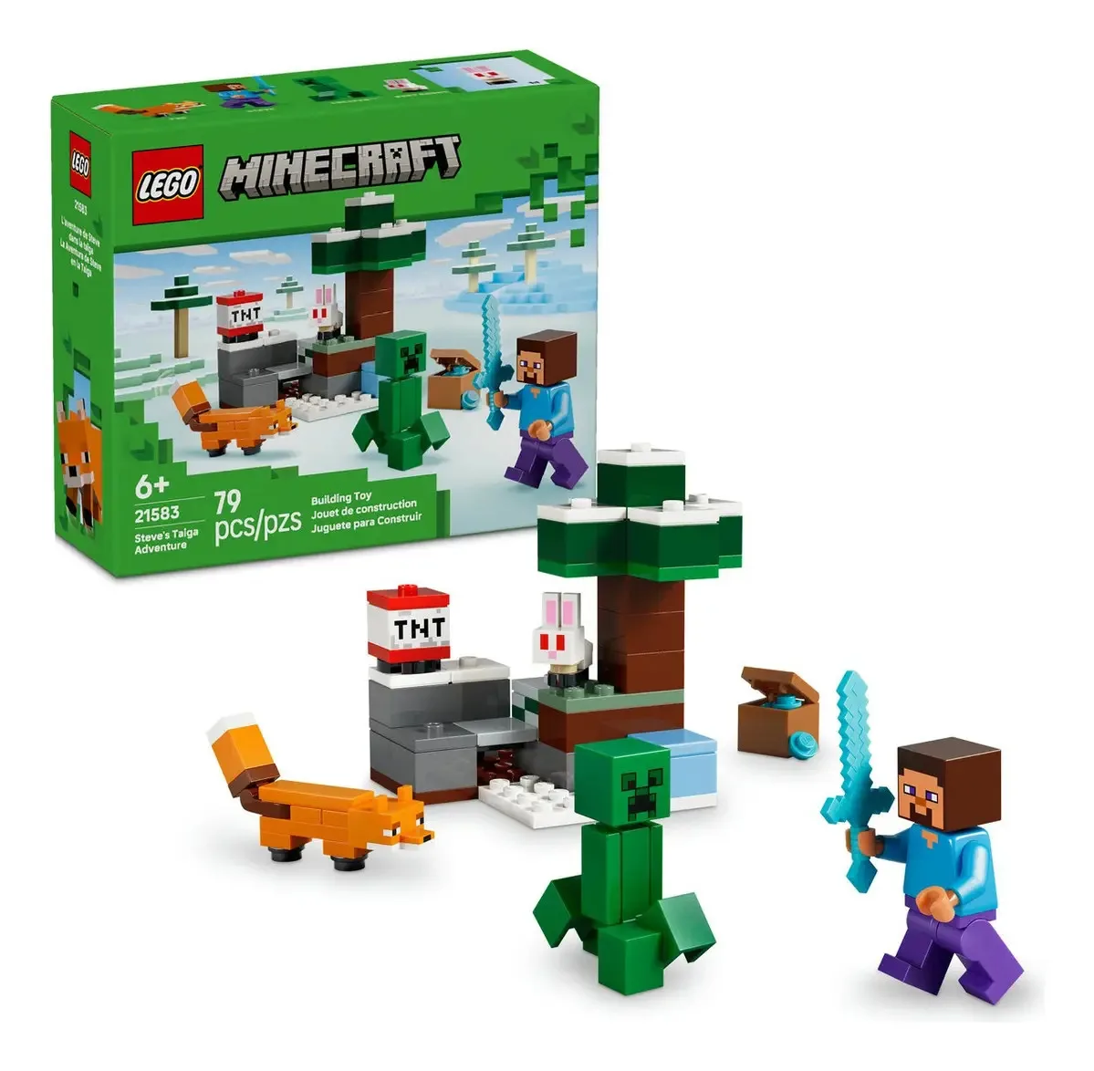 Lego Minecraft La Aventura de Steve en la Taiga 21583