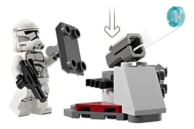 Lego Star Wars Clon Trooper y Droides de Batalla 75372