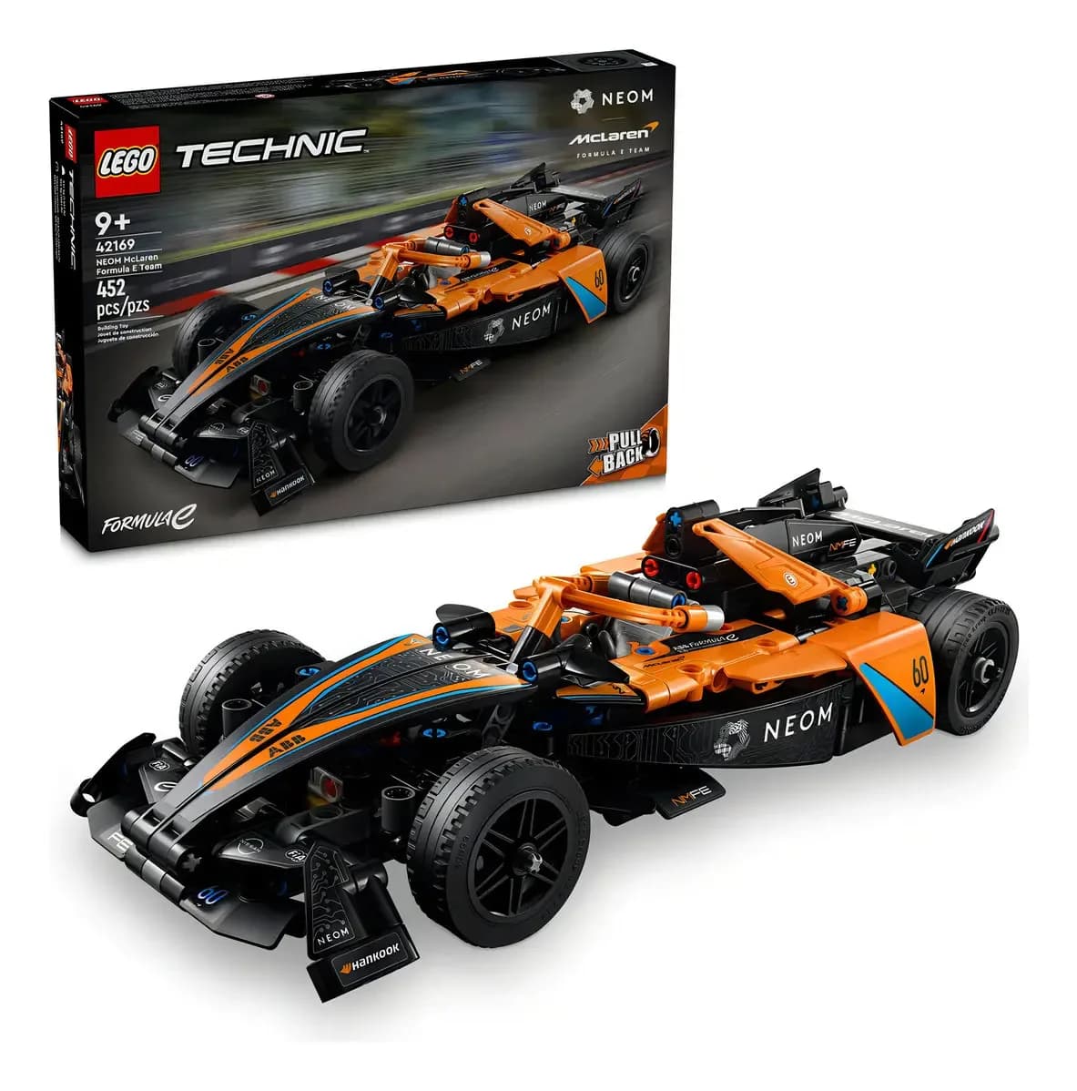 Lego Technic NEOM McLaren Formula E Race Car 42169