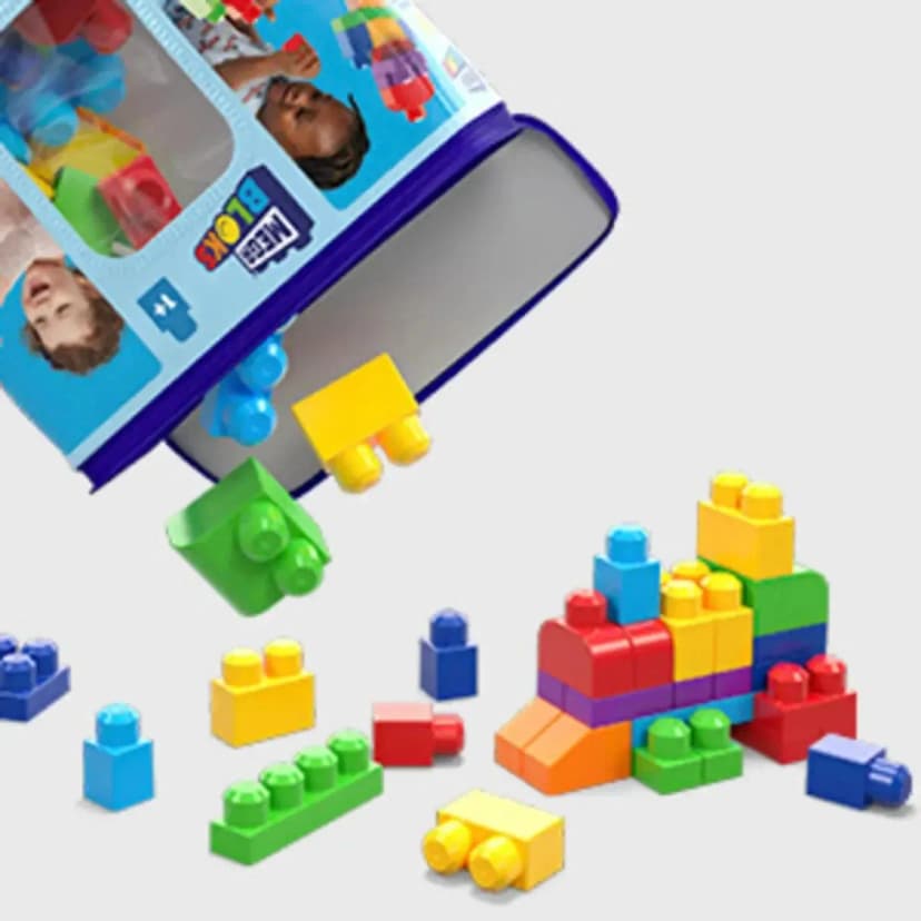 Mega Bloks Bolsa Clásica con 60 bloques DCH55