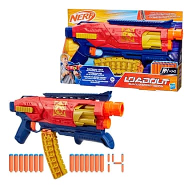 Nerf Loadout Shadowspeed Recon con 14 dardos