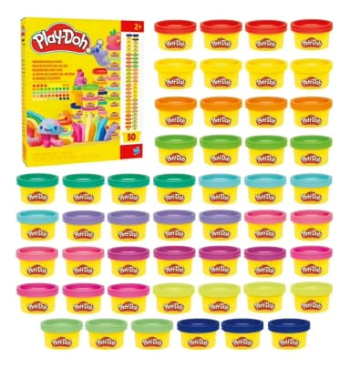 Play-Doh 50 Pack Colores del Arcoíris