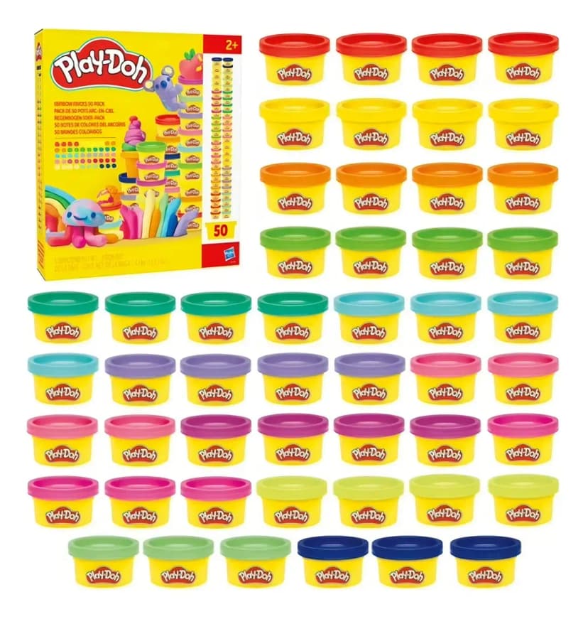 Play-Doh 50 Pack Colores del Arcoíris