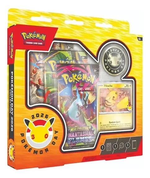 Pokémon TCG 30 Aniversario Pokémon Day 2026 Colección Pikachu en español