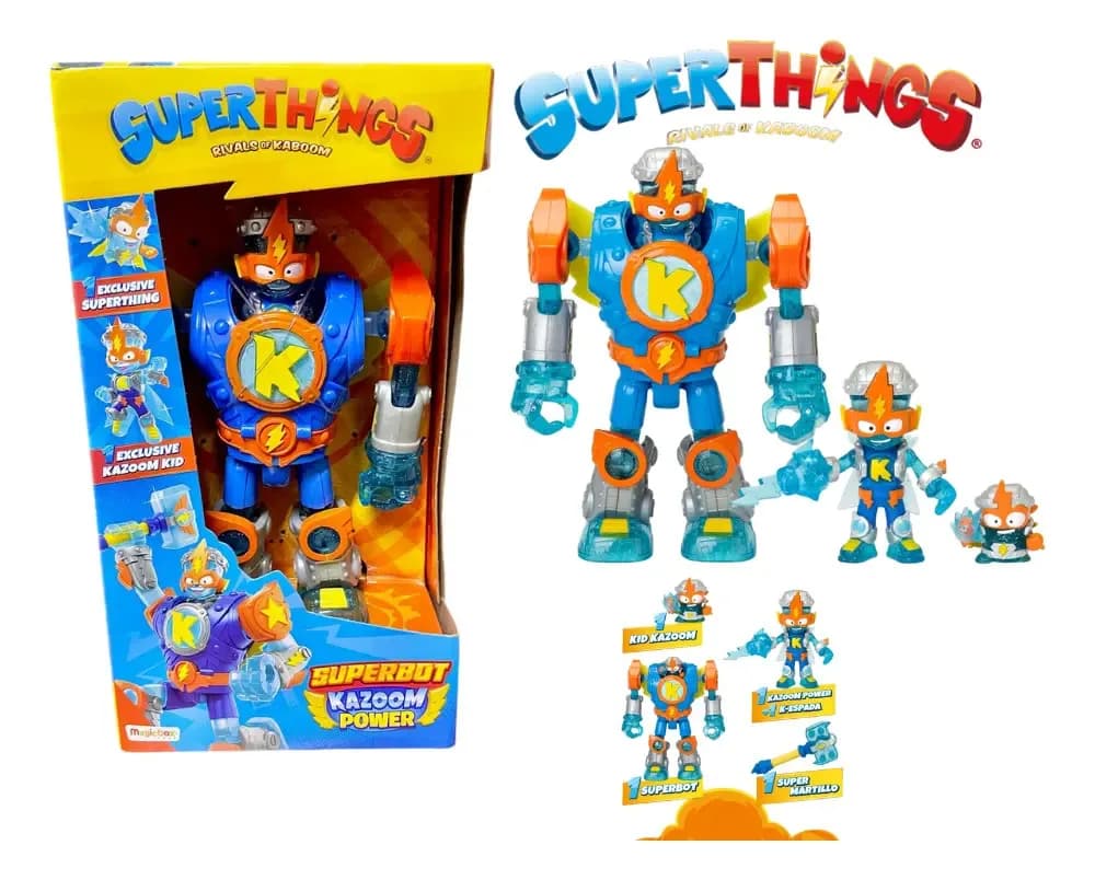 Superzings Superbot Kid Kazoom Power