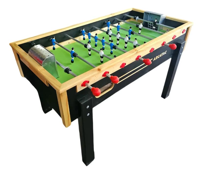 Taca-taca Arcatac Black Profesional de Madera con Jugadores de Aluminio
