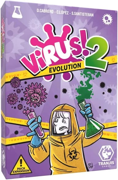 Virus! 2 Evolution, expansión de Tranjis Games en español