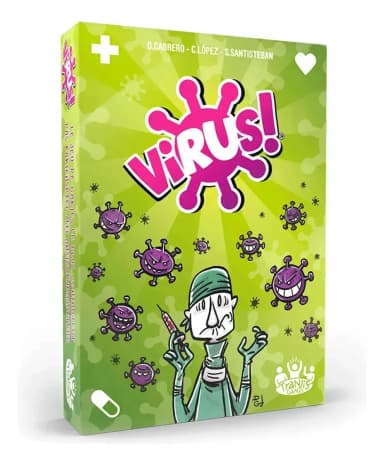 Virus! juego de cartas de Tranjis Games