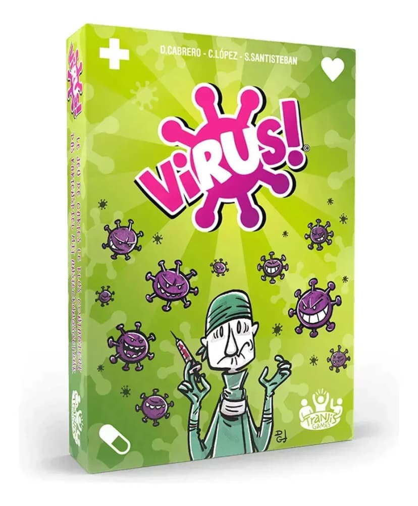 Virus! juego de cartas de Tranjis Games